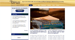 Desktop Screenshot of parallaxprep.com